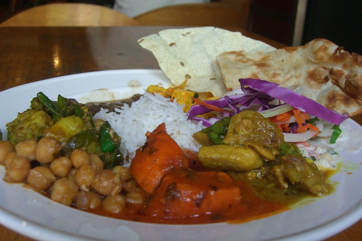 Veg Curry & Rice